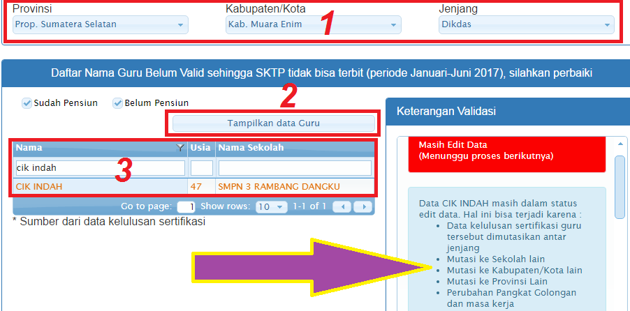 Info Gtk Cek Sktp 2018 Di Http Info Gtk Kemdikbud Go Id Info Pendidikan Terbaru