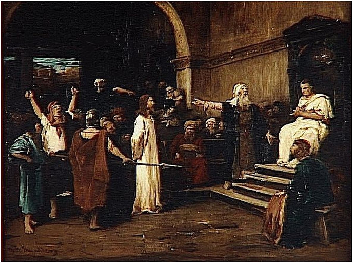 IDLE SPECULATIONS: Christ before Pilate: Church and State