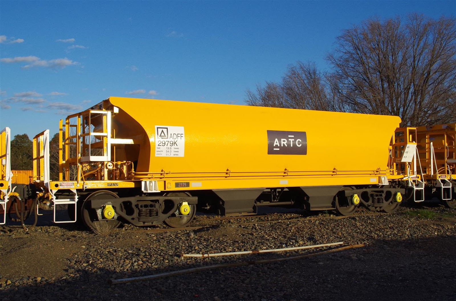 Rollingstock News Fresh ARTC ADFF Ballast Hoppers