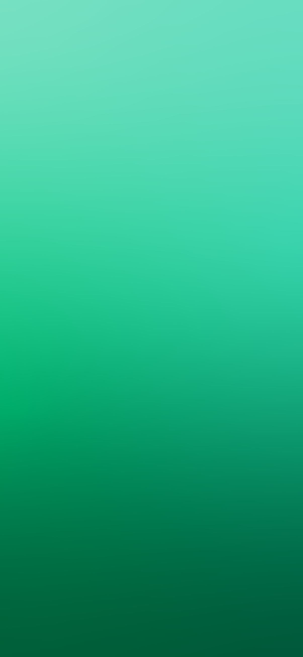 Nền đơn gradient màu xanh lá cây đơn giản là lựa chọn hoàn hảo cho những ai yêu thích sự sang trọng và tinh tế. Với một sắc màu duy nhất và một diện tích không gian trống khá rộng, hình nền này sẽ giúp cho màn hình của bạn trở nên tinh khiết và thanh thoát hơn. Nếu bạn đang tìm kiếm một lựa chọn hình nền đơn giản và đẹp mắt cho iPhone của mình, đừng bỏ lỡ hình nền gradient màu xanh lá cây đơn giản này! 