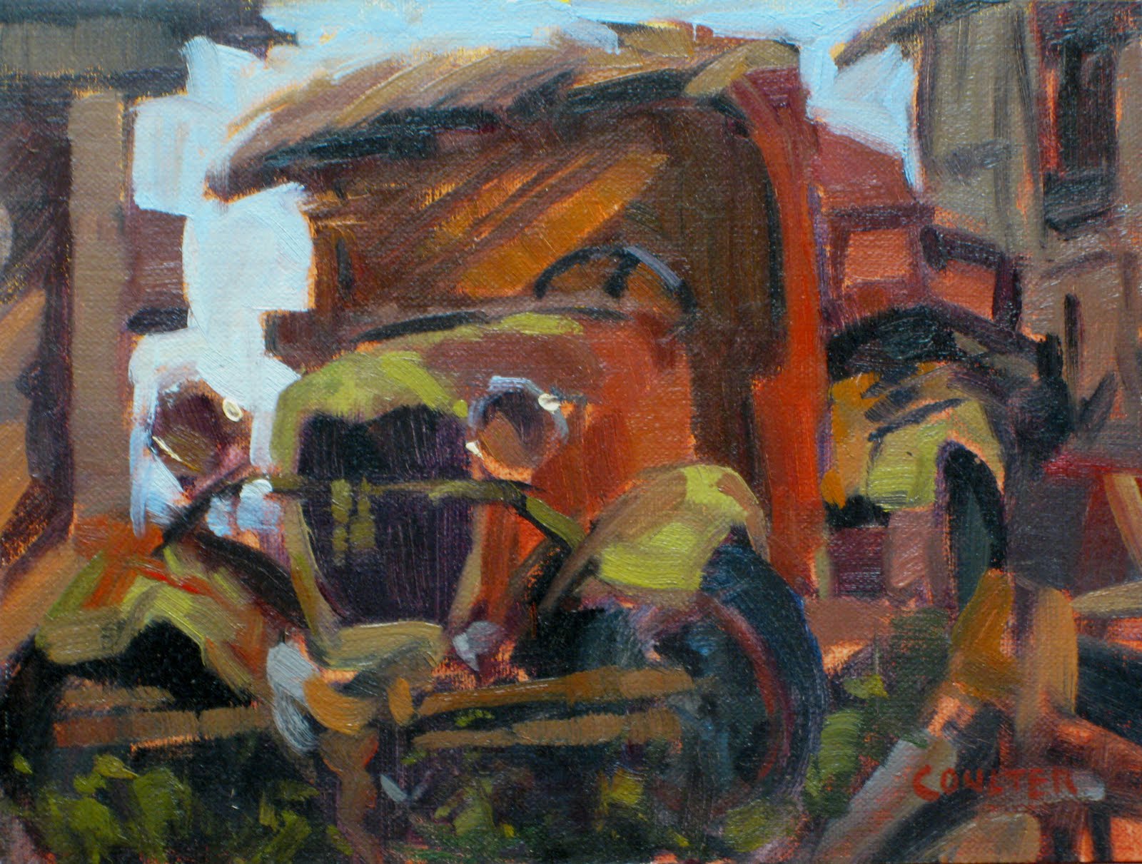 James M Coulter '29 FORD AA C Cab