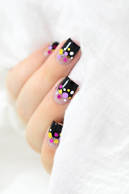 's nails icing confetti