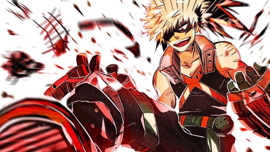 Katsuki Bakugo, [My Hero Academia], 4K, #5.321 Wallpaper