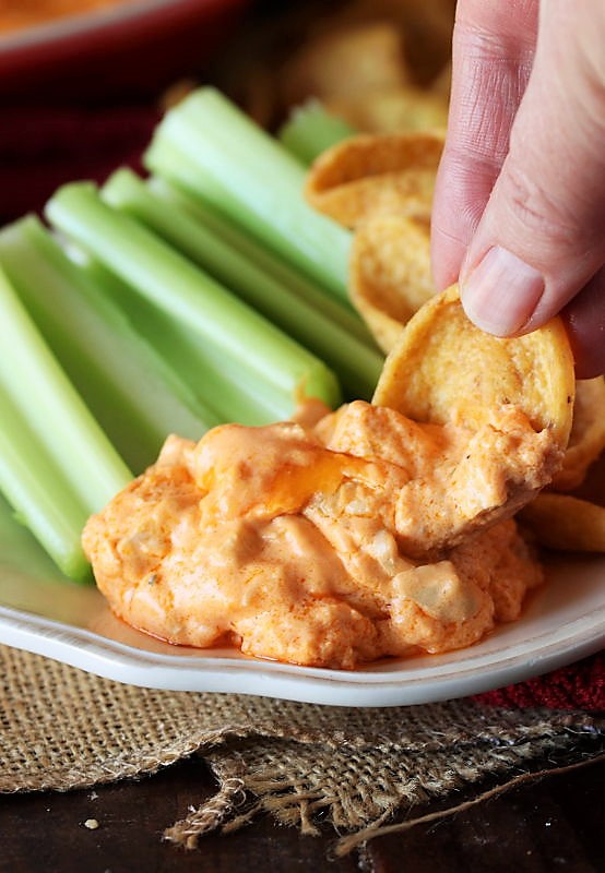 Buffalo Chicken Dip The Kitchen is My Playground