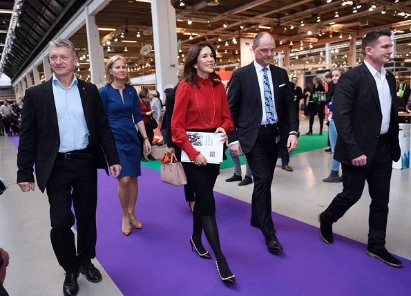 Crown Princess Mary of Denmark attended presentation of the book #Childmothers of UNFPA at Book Fair