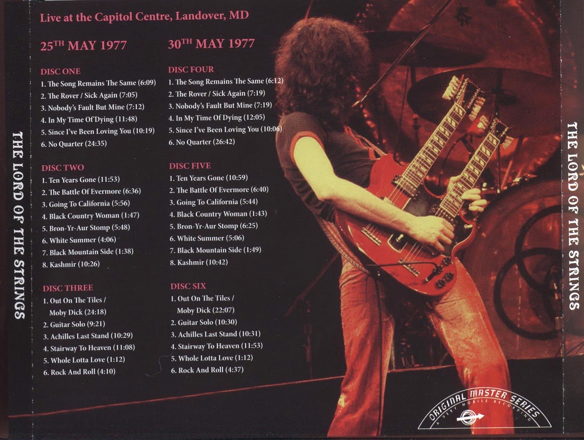 T.U.B.E. Led Zeppelin The Lord Of The Strings (SBD/FLAC)