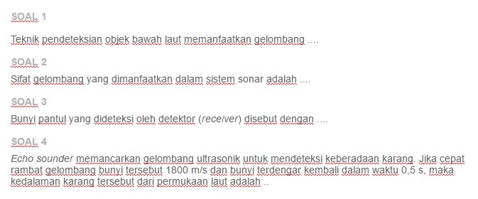 Contoh Soal Sistem Sonar Asep Respati