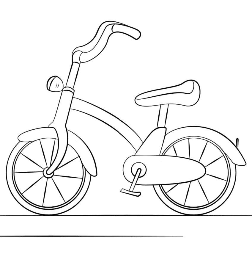 Gambar Mewarnai Anak Naik Sepeda Gambar Mewarnai | Images and Photos finder
