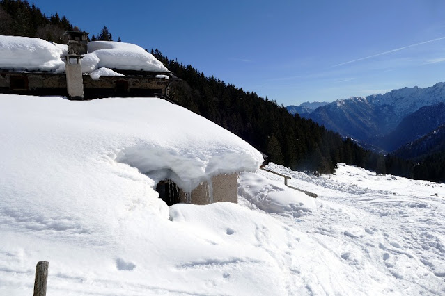 val d'inferno ornica ciaspole inverno