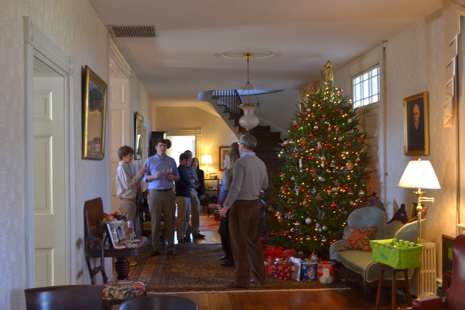 margaret mcelroy interior design Christmas at Norwood in Powhatan Virginia