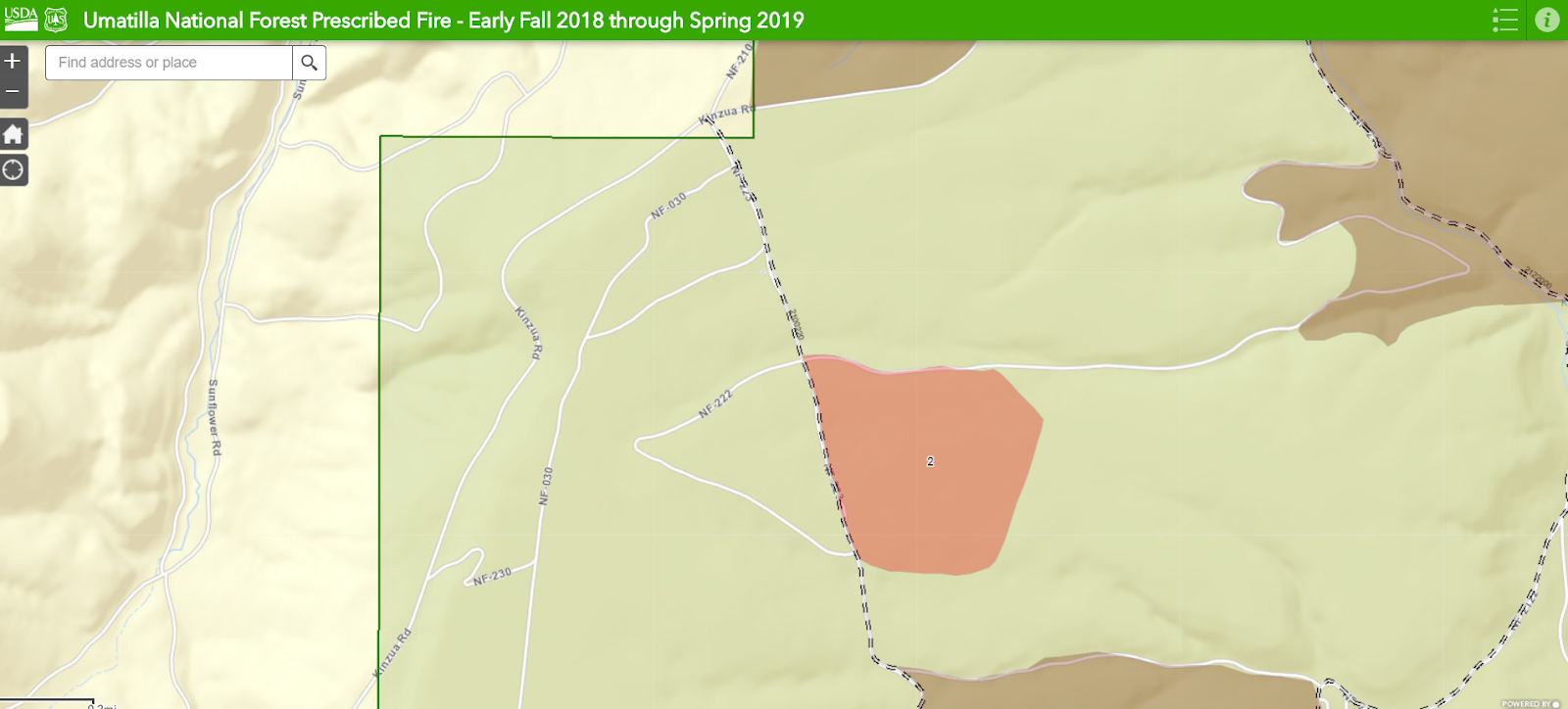 Prescribed Burn Notice Heppner Ranger District Sun Bacon Burn