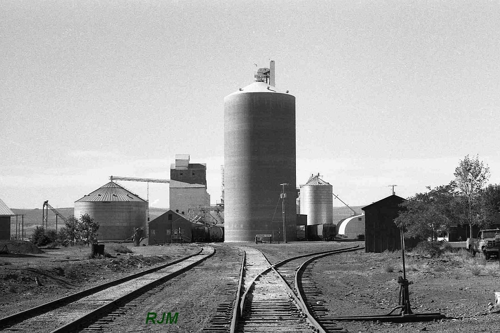 Big Bend Railroad History 1988 BN Action At Coulee City