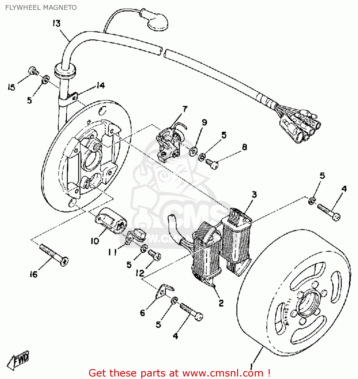 Yamaha Rs 4 Engine Diagram Original - Free Image Diagram