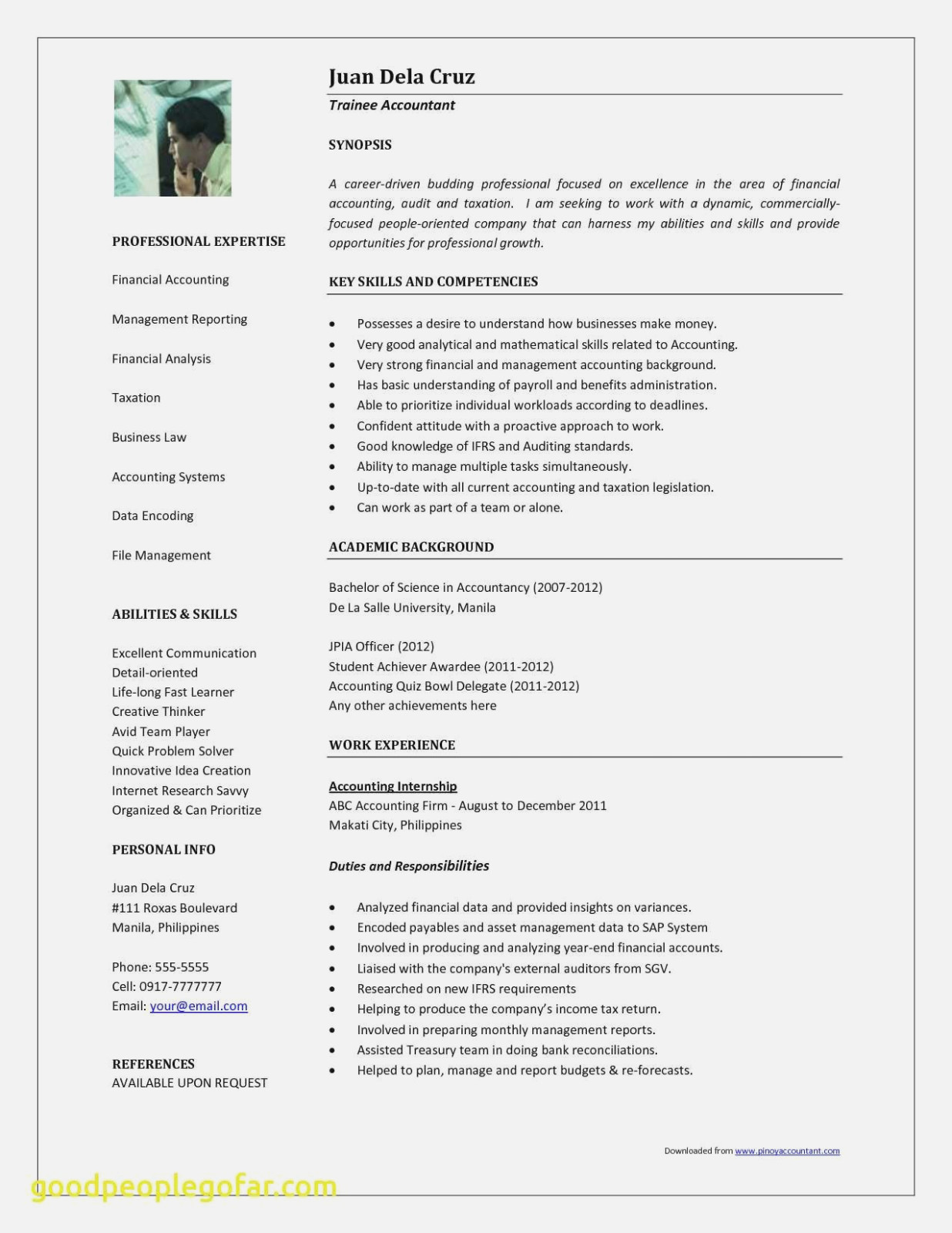 best accounting resumes 2019 best resume accounting best 2020 resume format