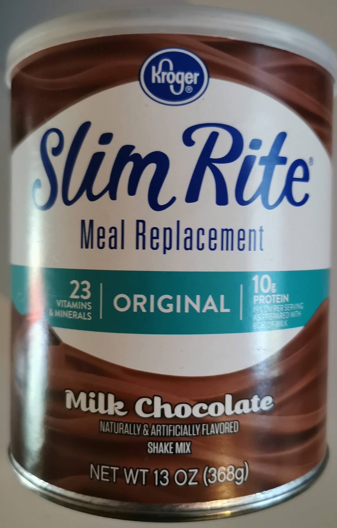 Kroger Slim Rite Chocolate Meal Replacement Shake (Kroger)