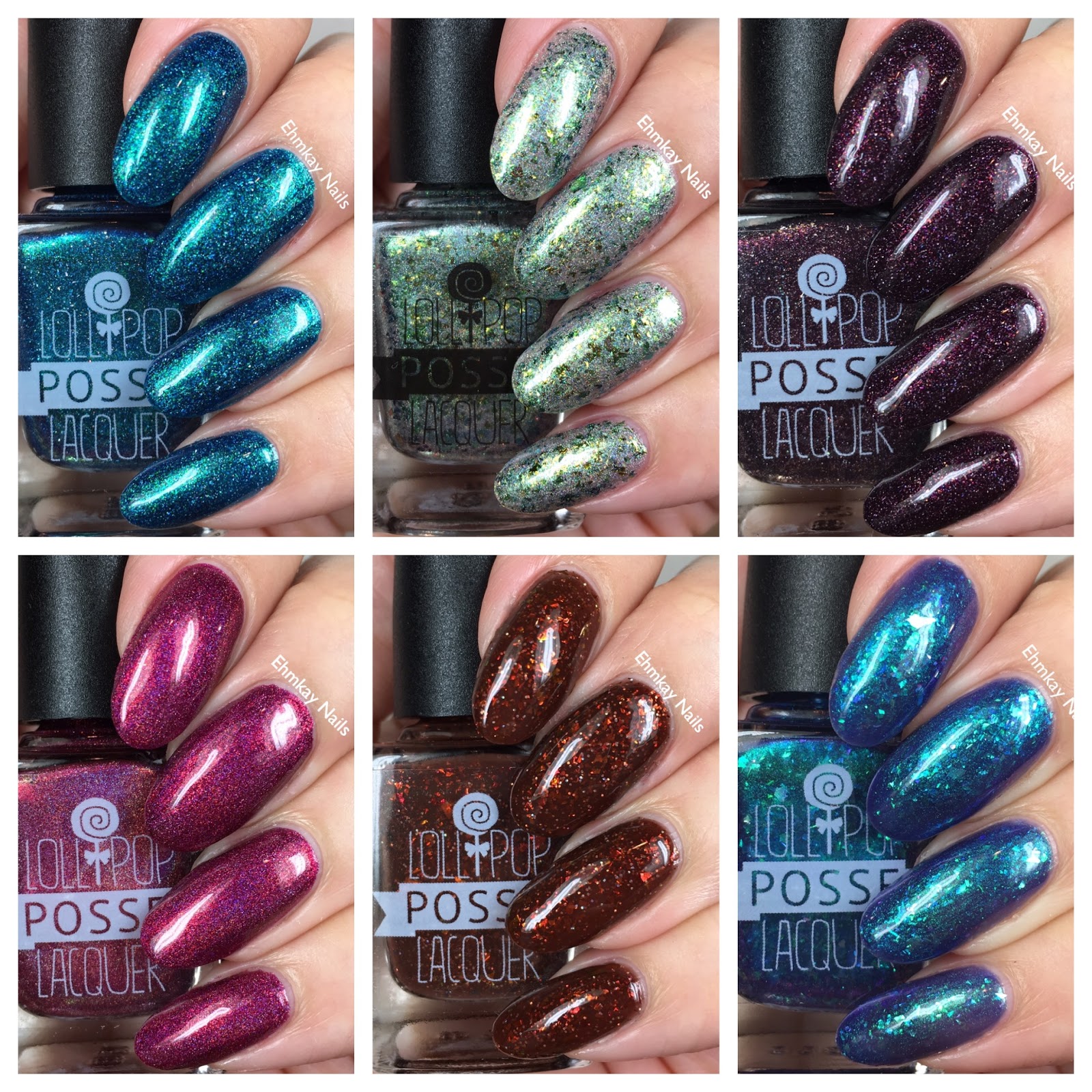 ehmkay nails: Halloween Nightscape with Lollipop Posse Lacquer