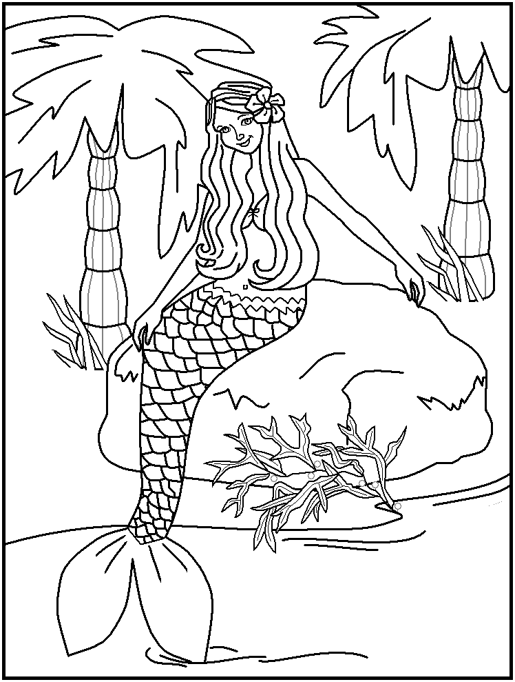 H2O Mermaid Coloring Pages ~ Coloring Pages