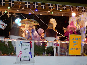 Float at the Torch Light Parade