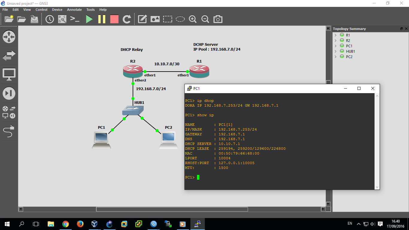 Konfigurasi Dhcp Relay Pada Mikrotik