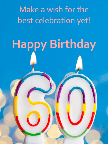 What Do You Say for 60th Birthday?