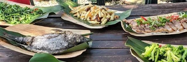 Things to eat in Taiwan: aboriginal feast at Cidal Hunting School near Hualien