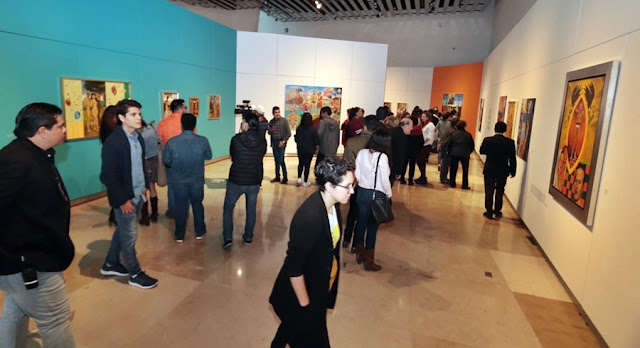 Inaugura Secretaría de Cultura exposición de Mauro Terán en el MIB