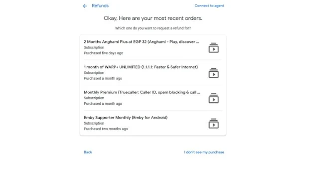 استعادة عمليات الشراء  كيفية استرجاع جوجل بلاي بعد الحذف  طلب رد الأموال التي تم دفعها في عملية شراء عبر Google Play  طريقة الشراء من قوقل بلاي بالرصيد  رمز استرداد القيمة Google Play  استرجاع سوق بلاي الأصلي بعد الحذف  سجلّ الطلبات جوجل بلاي  عمليات الشراء داخل التطبيق