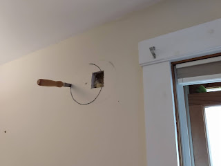 cutting hole inside