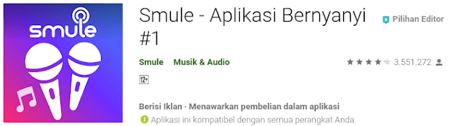 Smule sudah tidak asing lagi ditelinga orang-orang yang gemar singsong.