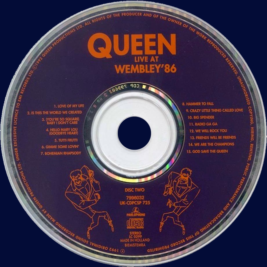 Queen BCN 1992 Live at Wembley'86 Queen BCN 1992 Live at Wembley'86