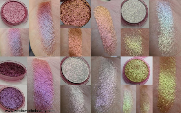 Dandy Lion Cosmetics Multichrome Eyeshadows