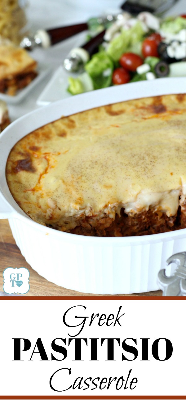 Greek Pastitsio Casserole Grateful Prayer Thankful Heart
