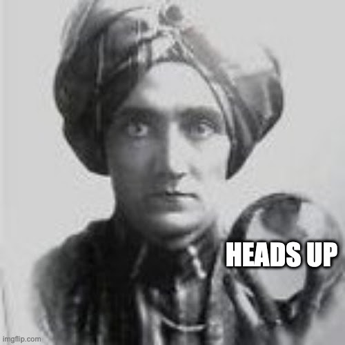 NEW FEATURE."HEADS UP" JOHNNY DEPP... GOOD NEWS AHEAD