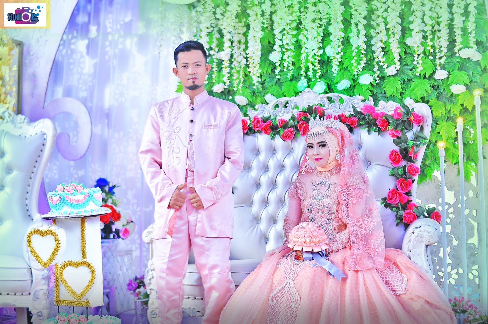 prewedding pengantin muslimah minimalis