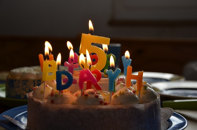 Beautiful Happy Birthday Image in hd with cake free download
