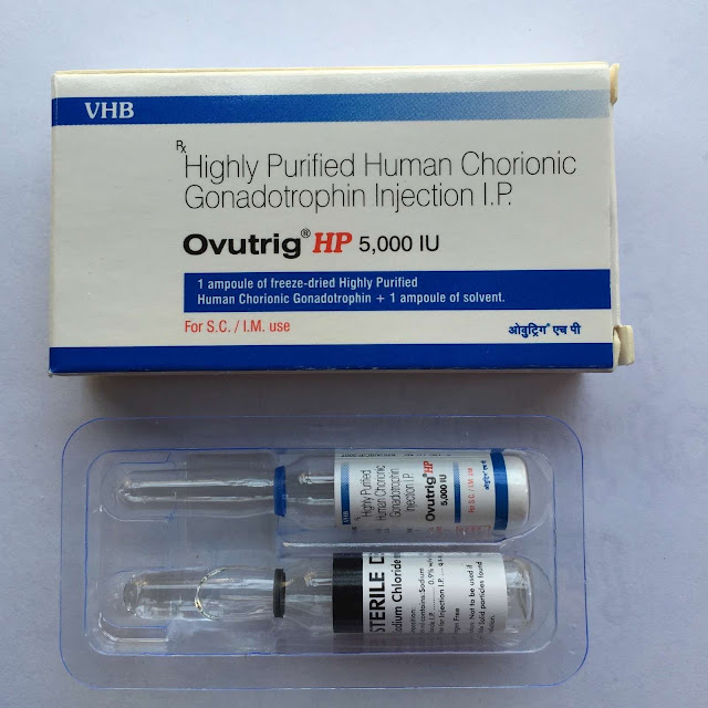 OVUTRIG HP 5000 IU (HIGH PURITY HCG) (Chorionic Gonadotropin) Fast