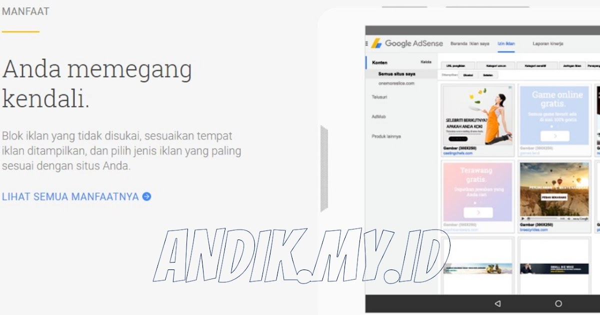 cara agar blog diterima google adsense