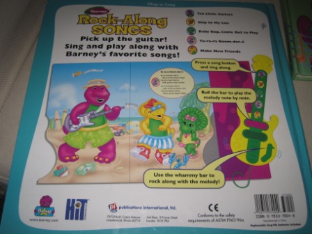 JuaiMurah: 2 Big Barney Musical Books