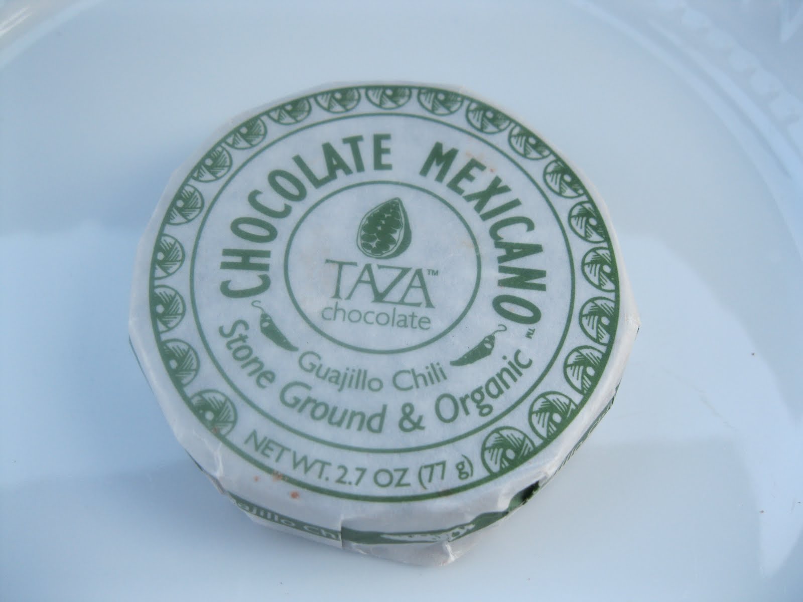 The District Chocoholic Taza Guajillo Chili Mexicano Disc Chocolate