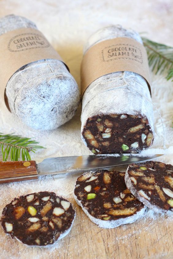 Chocolate Salami Recipe The Country Cook Easy Recipes