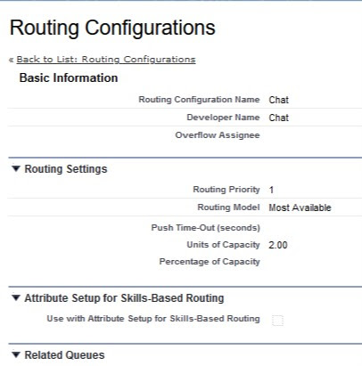Units of Capacity in Routing Configurations and Capacity in Presence ...