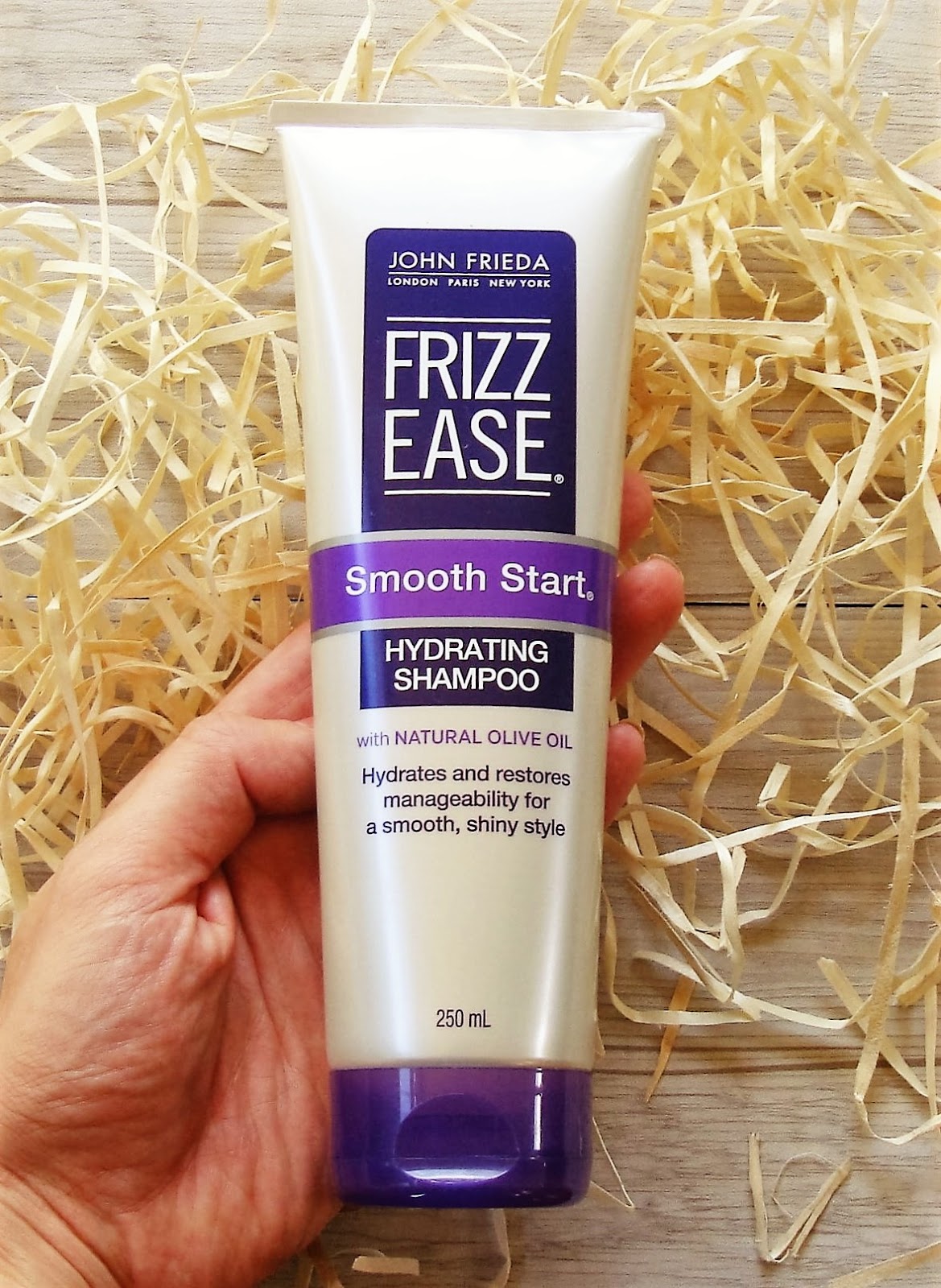little white truths John Frieda Frizz Ease Smooth Start Hydrating