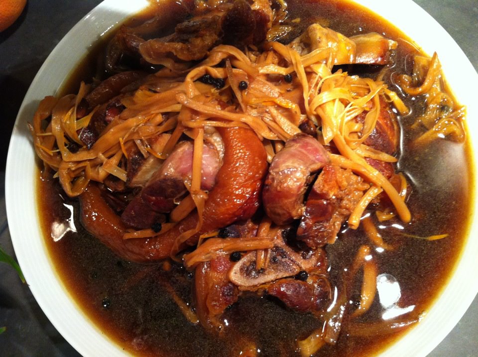 DEMZSKY Paksiw na Pata (Pork leg in Vinegar and Soy Sauce)