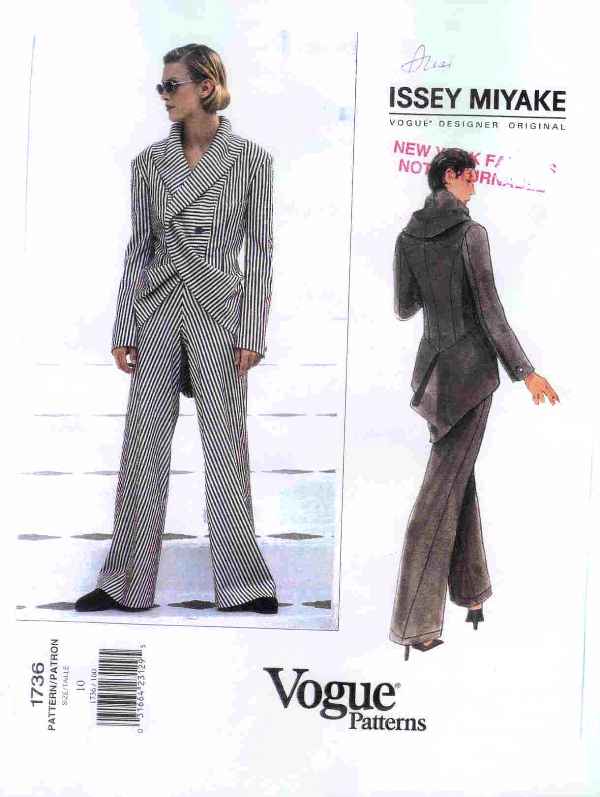 inside out inside: Issey Miyake for Vogue Patterns