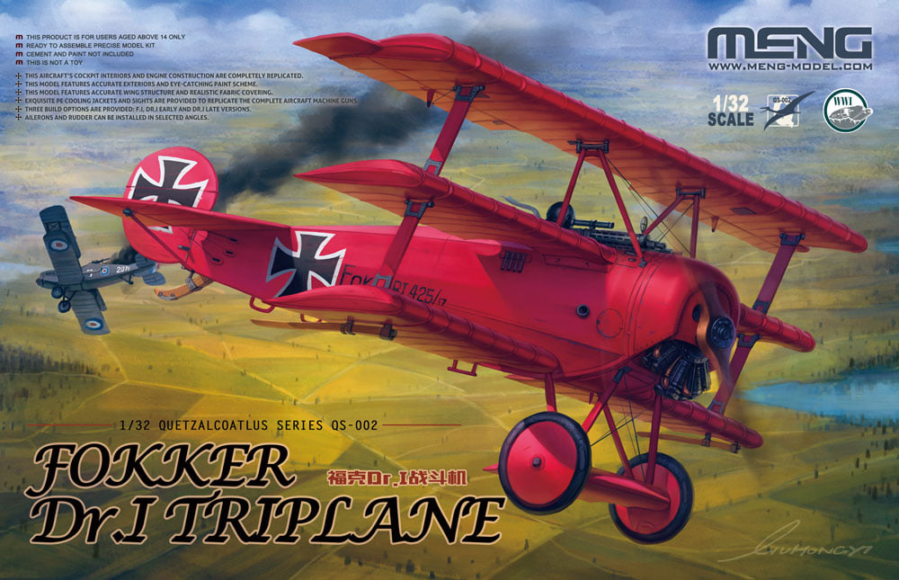 Nov: Fokker Dr.I Triplane por Meng Models Meng%2BFokker%2BDr%2B%25282%2529