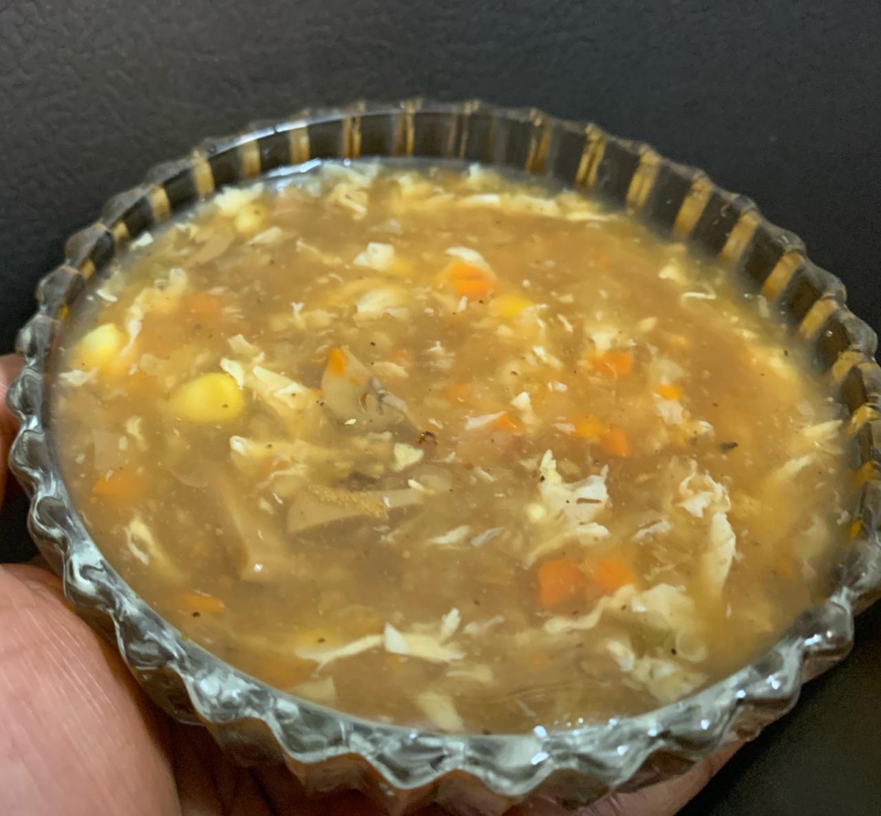 Sri's kitchen Manchow Soup / Hot and Sour Soup