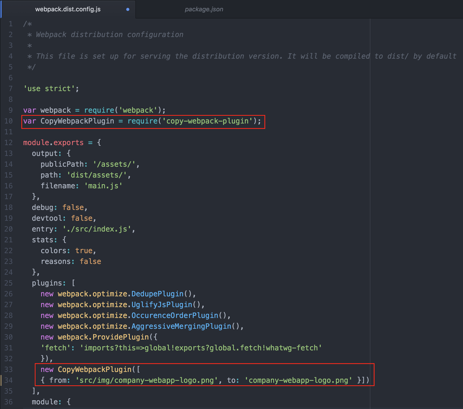 Front End Junkie Using pack to Copy Static Files to your Build Folder