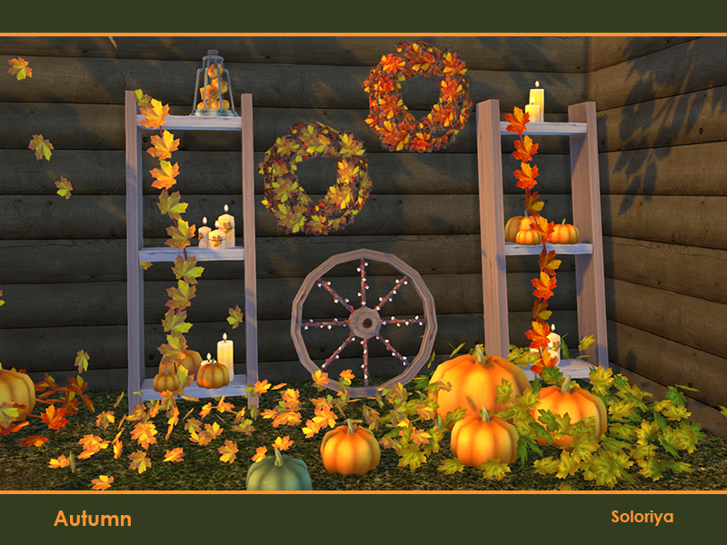 soloriya Autumn. Sims 4