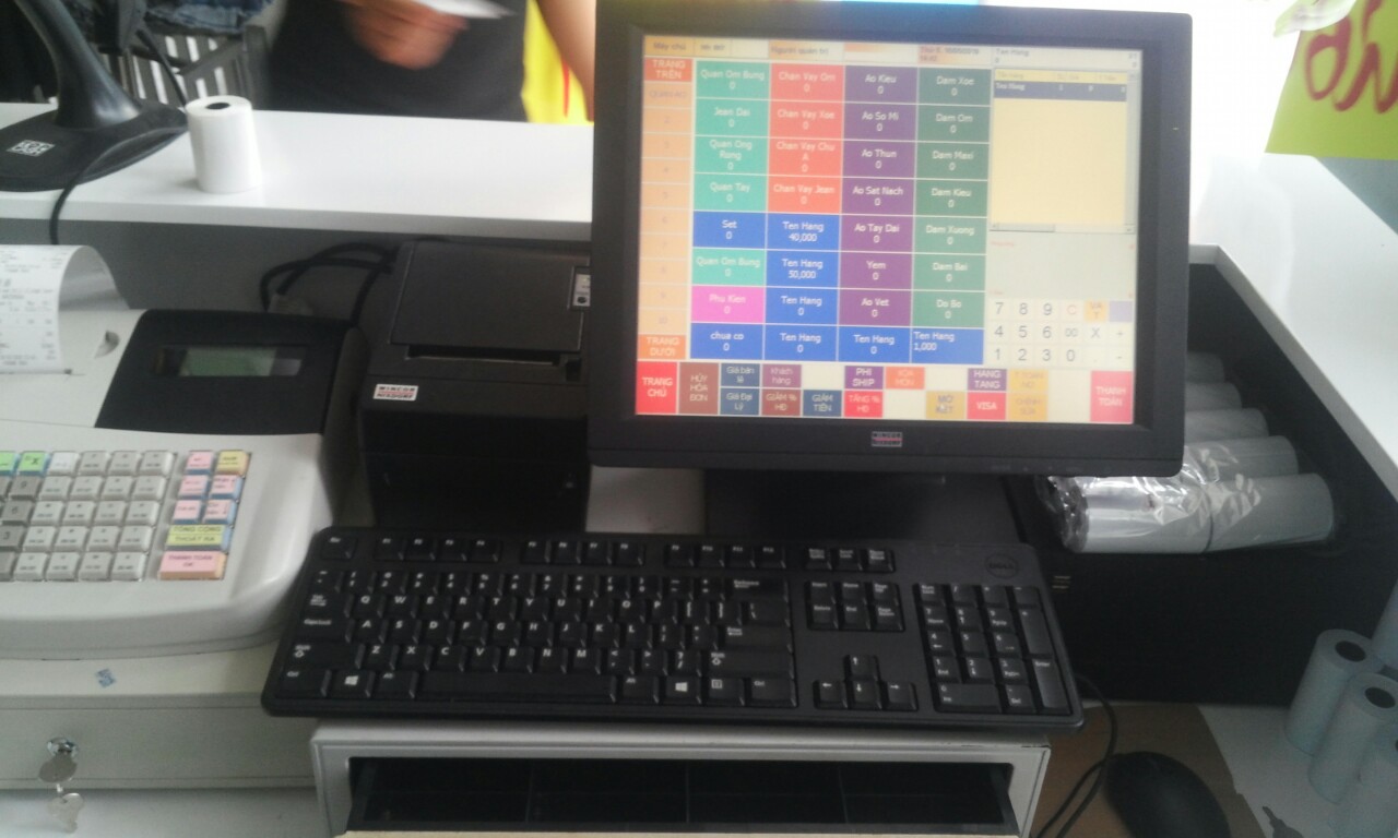 máy in order bếp, in phiếu tính tiền, in bill cũ giá rẻ