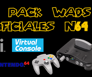 PACK WADS OFICIALES #1 [VC N64] Wii